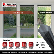 Totalgard Window Film Tinted Infusion Nano Ceramic IR60%/Window Tinting Film/Tinted Rumah/ Tinted Mu