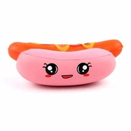 OSAYES 14cm Squishy Jumbo Cartoon Kawaii Silly Squishy Hot Dog Smile Scented Cream Slow Rising Sq...