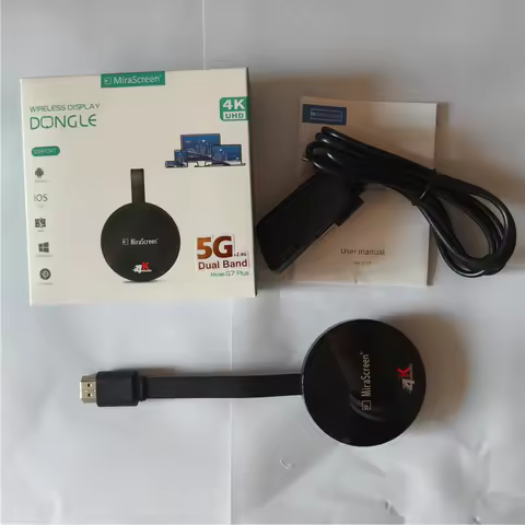 Newest Mirascreen G7 PLUS 4K 1080P Wireless Dongle TV Stick Miracast Airplay DLNA Receiver Wifi Dong