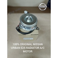 NISSAN URBAN E25 RADIATOR A/C MOTOR