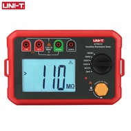 UNI-T UT502C UT501C เครื่องทดสอบความต้านทานฉนวน1000V แสงไฟเครื่องวัดความต้านทานไฟฟ้าดิจิตอลช่วงอัตโน