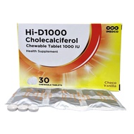 Hi D 1000 IU Box 30's Imedcotablet - Vitamin D3 1000iu Bone Vitamin/