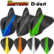 Harrows Dart Flights - KITE Shape RETINA 100 Micron Darts Flight 3pcs/pack (SAYAP ARROW)