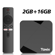 Tanix | Tanix TX5 Android 14 กล่องสมาร์ททีวี Amlogic S905Y5 4GB 64GB 2.4G/5G Dual Wifi 6 AV1 BT Set