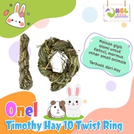 ONEL TIMOTHY HAY 10 TWIST RABBIT BITE Ring Rabbit Bite Snack/