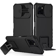 Shockproof Case Phone Off-Bo Oppo A96 4G/A36 4G Camera Protection Stand Mobile [Send From Thailand]