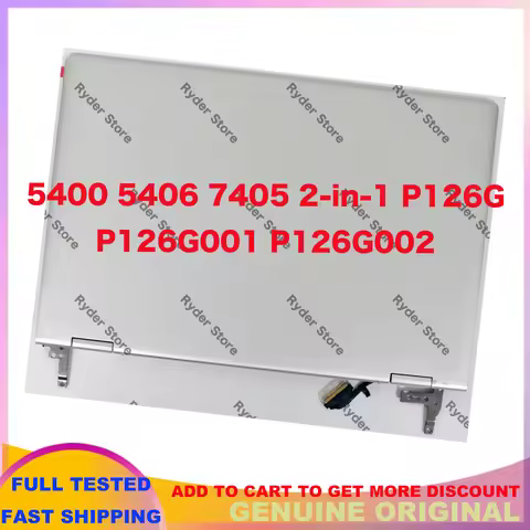 For Dell Inspiron 5400 5406 7405 2-in-1 New 14-inches FHD P126G P126G001 P126G002 Touch LCD Screen D