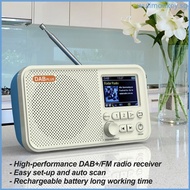 WU Portable Bluetooth-compatible 5 0 Digital Radio DAB FM Receiver Home Using TF Ca