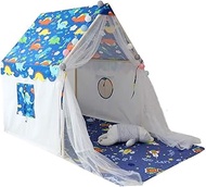 Small Household Decoration Teepee Dinosaur Child Paradise Game House Toy Room Boy Girl Large Playhouse Indoor Outdoor Tent For Kids Children Play Tent For Indoor Outdoor 1+(110 * 80 * 120CM)