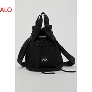 【ALO】 Alo Yoa Bucket Bag Leisure Sports Shoulder Bag Womens Small Portable Yoga Bag Outdoor Storage 