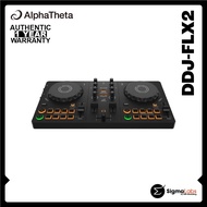 AlphaTheta DDJ-FLX2 Compact 2-Channel DJ Controller