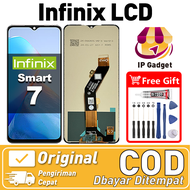 LCD Infinix Smart 7 Original asli hp Touchscreen Kualitas Terbaik Free LEM murah COD
