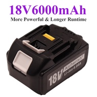 【แท้ 💯】แบตเตอรี่ลิเธียมไอออน Makita 3.0Ah 5.0Ah 6.0Ah 8.0Ah สำหรับเครื่องชาร์จ 18V BL1840 BL1850 BL1