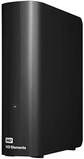 Western Digital 14TB Elements Desktop External Hard Drive - USB 3.0,Black,14 TB,WDBWLG0140HBK-EESN