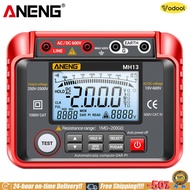 [การจัดส่ง 24 ชั่วโมง] Aneng Digital Megohmmeter ฉนวนกันความร้อน MH13 Digital Multimeter Multimeter 