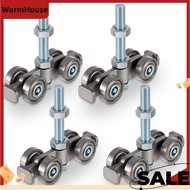 Measurement Wheel Assembly Rollers 4 Wheel Silent Trolley 4PCS