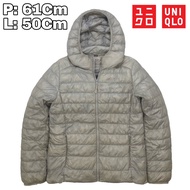 J272 Jaket Bulang Ultralight Outdoor Uniqlo Winter Bulu Angsa Musim Dingin Hiking Pendaki Gunung