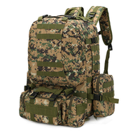 Balo Lính Mỹ 7D PUBG Loại To Vải Bố - Balo Phượt Chiến Thuật Rằn Ri - Balo Du Lịch Leo Núi Chống Nướ