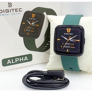 HIJAU Unisex Digitec Alpa Smartwatch Rubber Strap Digital Display Watch - Green Quality Guaranteed!!