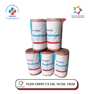 Elastic bandage fFexi Crepe bandage stardec 7.5 cm / 10 cm / 15 cm x 4.5 m