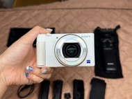 白色 Sony ZV-1F Vlog 相機 全套套裝