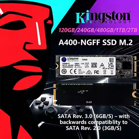 Kingston A400-NGFF SSD M.2 2280 2TB 1TB 480G 240G 120G Internal Solid State Drives M.2 SSDs SATA Har