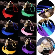 JONY Car Glass Bottle Pendant, Double Spike Gourd Pendant Gold Foil Bottom Gourd Pendant Car Mini Go