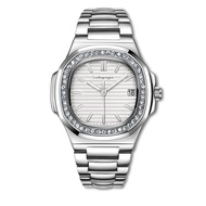 Duke Of Lorraine 1157 Flash Drill Square Mens Fully Automatic Mechanical Watch Simple Hollow Tourbil