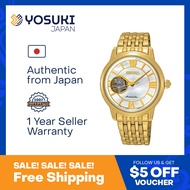 SEIKO SSA850J1 SSA850J PRESAGE Automatic Open heart JMADE Mother of pearl Gold Stainless Wrist Watch For Woman from YOSUKI JAPAN PICKSEIKO / SSA850J (  SSA850J  S SSA8 SSA85   )