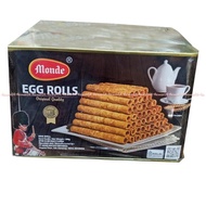 Ready Stock Monde Egg Roll 300Gr Kemasan Kaleng Wafer Eggroll Serena Monde Wafer Stick Waffer Stik L