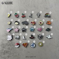 Table 7 - Leather Tag Charm, ALLOY metal horizontal wire panel / Gift / Leather Tag / Madde