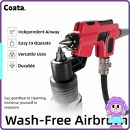 COATA Wash-Free Airbrush, Easy to Spray For DSPIAE PT-AB 50ml Mixing Jar, Modeler Hobby with Marker 
