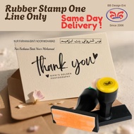 Rubber Stamp/Cop Company /Cop nama /Bank Cop FAST SHIPPING