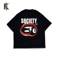 KONGLOMERADS - Society Grapic T-shirt Oversize