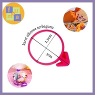 Icing Piping Bag Fastener Rubber Silicone Material piping bag strap rubber piping bag cover/