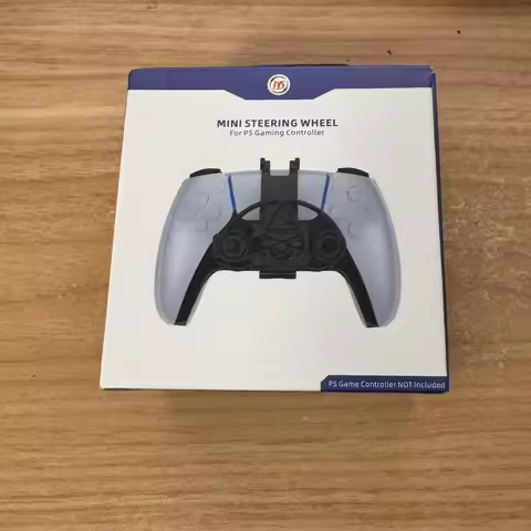 Racing Game Controller Steering Wheel Attachment Accessory For Playstation 5 Mini Steering Wheel For