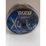 YAKATXA PANTHER PE X4 BRAIDED 15LB 100METER FISHING LINE