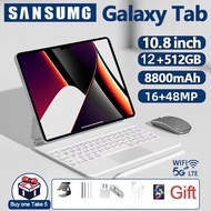 SANSUMG Galaxy Tab S9 แท็บเล็ตสองซิมหน้าจอขนาดใหญ่ 10.8 นิ้วหน้าจอ HD ram16gb rom512gb andorid12.0 แท็บเล็ต 8800mah4G5G รองรับนักเรียนเวียดนามแท็บเล็ตการเรียนรู้ออนไลน์แท็บเล็ตเกมราคาถูก
