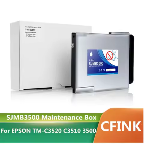 SJMB3500 Maintenance Box C33S020580 Waste Ink Tank For Epson ColorWorks TM-C3500 TM-C3510 TM-C3520 T