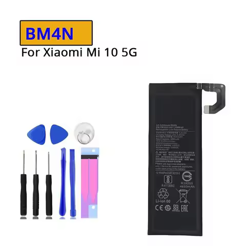 4780mAh For Xiaomi Mi 10 Mi10 10S 5G BM4N High Quality Mobile Phone Battery
