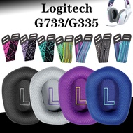 【local Stock】1Pair Logitech G733 G335 G535 Headset Professional Replacement Earpads Headband