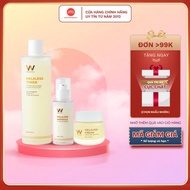 Set of 3 to lighten melasma and brighten skin WonJin Effect Toner Melaless 250ml, Serum 50ml + Cream