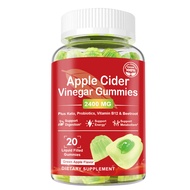 Omilay Apple Cider Vinegar Gummies สุขภาพ อาหารเสริม อุดมไปด้วย วิตามินบี 12 Probiotic ปรับปรุง การย