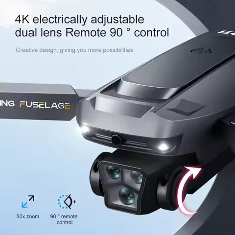 K811MAX GPS RC Quadcopter Drone - 4K HD Camera, Brushless Obstacle Avoidance & Auto Return, Ideal Ho