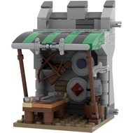 MOC Medieval Linkable Castle Wall Building Block Set, Compatible with Lego 31120 Set, 4 Style, Sheep