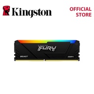 Kingston Fury Beast RGB DDR4 32GB Dual Kit 16Gbit DIMM RAM Desktop Memory Black