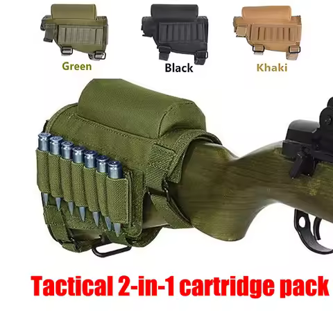 Tactical Bullet Bag Portable Gun Holder Tactical Pouch Outdoor Bullet Pouch Hunting Tool Gun Accesso