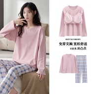 Bra Pad pyjamas women women pajamas baju tidur perempuan nightwear women Lingerie sexy baju melayu p