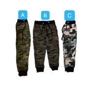 Army Pants Camouflage Jogger Seluar Askar Budak