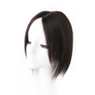 Tse hình con bướm Thụy Sĩ Tóc Giả Lưới vá tóc thật đầy đủ tóc thật bao phủ với mái tóc trắng áo cho